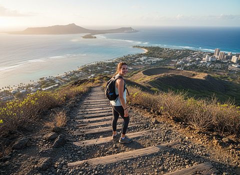 Koko Head Crater Railway Trail